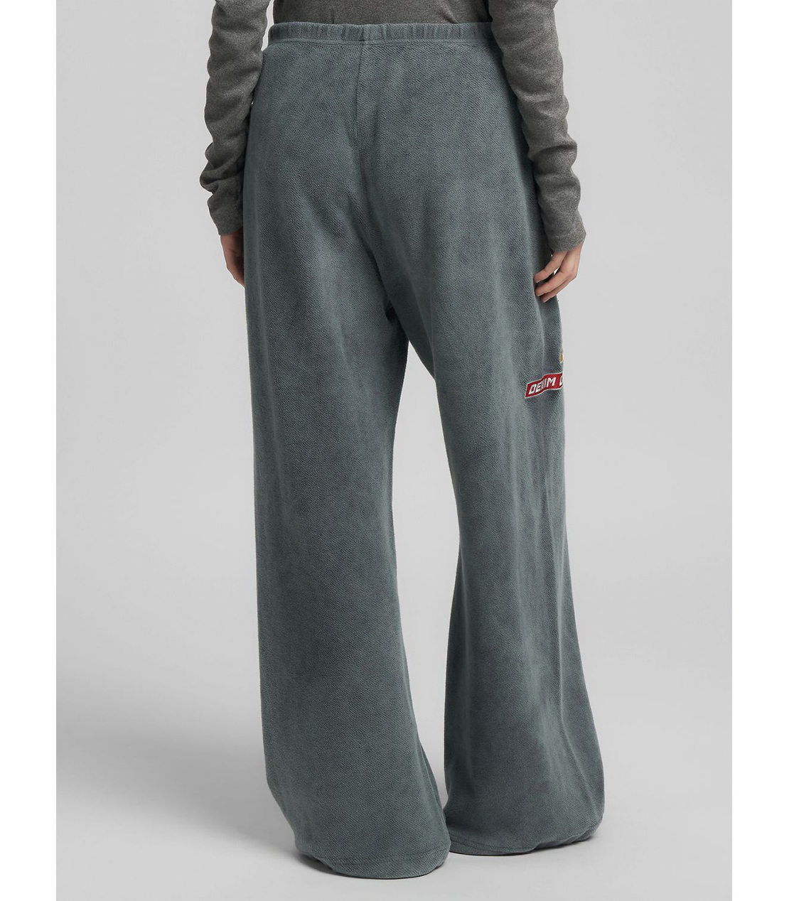 コットンテディワイドパンツ（セットアップ） 詳細画像 ブラックボード 3